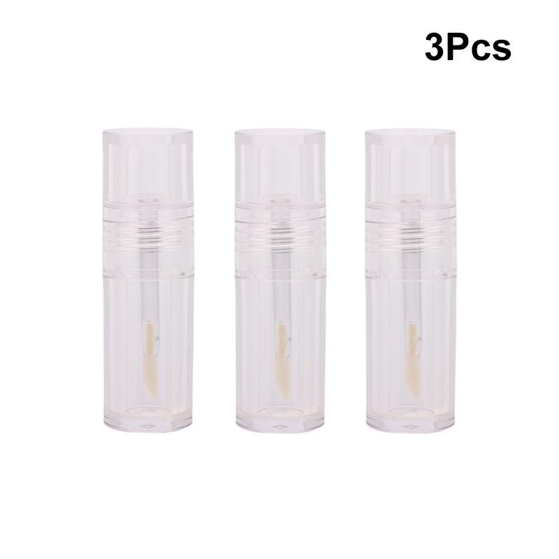 1/2/3/4/5Pcs 4ML Empty Transparent Lip Gloss Tubes DIY Plastic Lip Balm Tube Lipstick Sample Cosmetic Container Travel Bottle