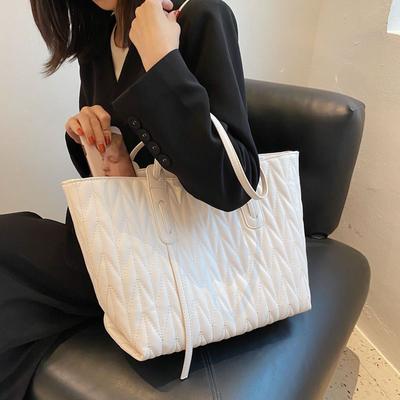 Large Capacity Women's Summer Trendy High-End Handbag Shoulder Bag Commuter Versatile Tote Bag