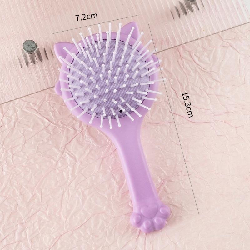 Tragbare Haarbürste Tragbare Massage-Haarbürste Antistatischer Kamm Massage-Kammkralle Für Friseure Tragbare Nutzung Reise