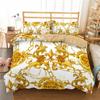 23pcs Bedding Set Luxury Duvet Cover Set Home Decor Bed Set Golden Duvet Cover  Comforter Cover with Pillowcase Full Queen Size