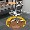 1pc We Bare Bears Friends Office Round Area Rug, Under Office Chairs Bedroom Living Room Home Decor, Room Deco, Available In Various Sizes141