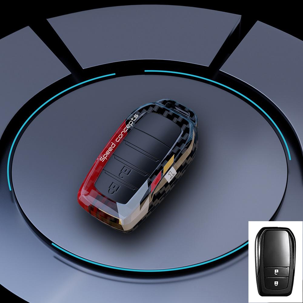 

Graffiti Car Key Case Cover For Toyota Corolla Land Cruiser Prado Crown Yaris Sienna Alphard Cross Hilux Fortuner Camry