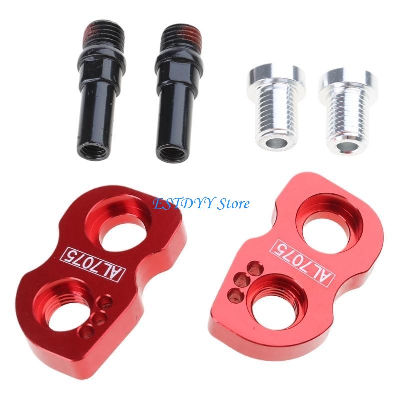 G6DE V Brake Post Extension Mounts Universal V Brake Extension block Brake Extension Seats set for Bike Wheel Size Upgrades