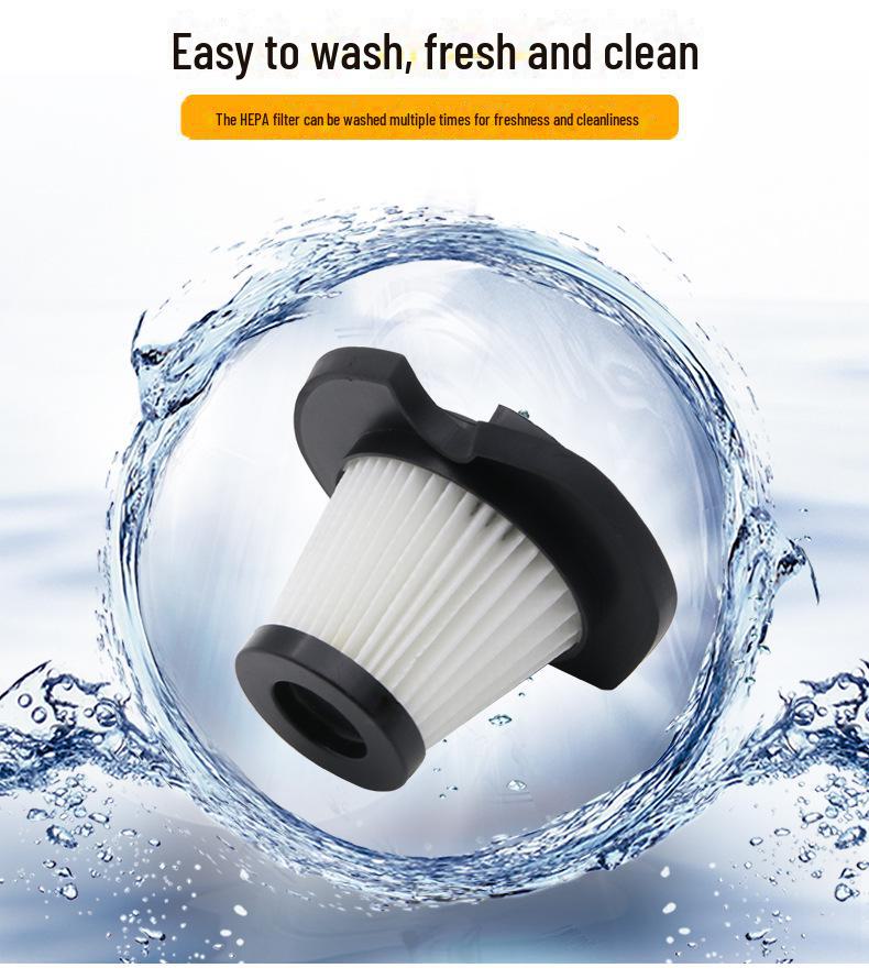 Handheld Car Vacuum Cleaner with High Power and Wireless Charging for Household and Car Use