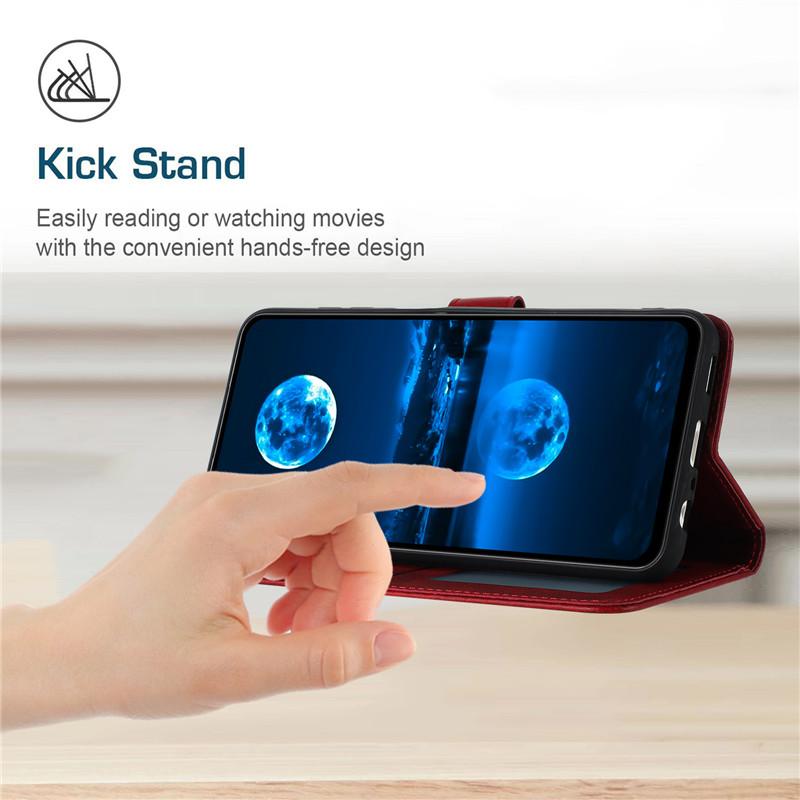 Magnetic Flip Cover Leather Case For Tecno Pop 10 Pova 7 Ultra Camon 40 Premier Spark 40 Pro+ 5G Cases Solid Color Wallet Bags