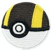 Kostenloser Versand Wappen Pocket Monster Hyper Ball Vollkörperstickerei Charakter zum Aufbügeln Pokemon Aufnäher