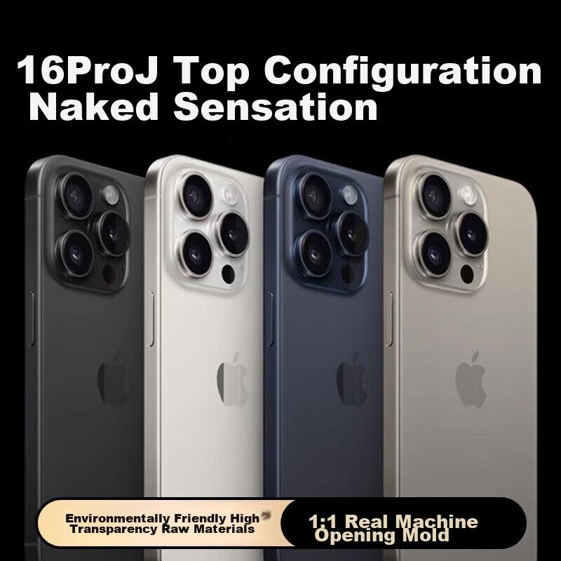 Eddga IPhone 16 Pro Max Case, Ultra-Thin Frosted Semi-Transparent Full Camera Protection Shockproof Skin-Friendly Cover Desert Gold]