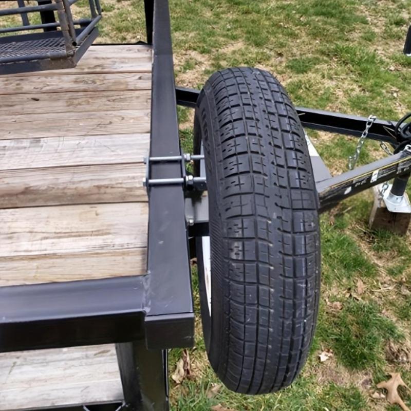 Suport Universal de Montare Roată de Rezervă pentru Tipare cu 4 5 6 Prezoane Instalare Rapidă Fixare Sigură Pentru Remorcă