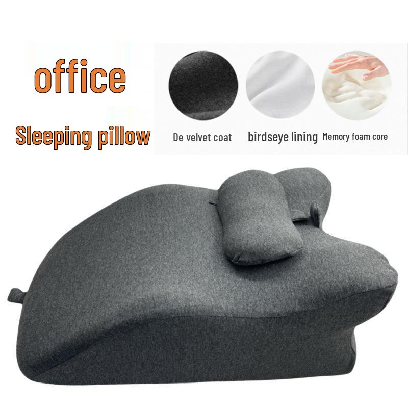 Ergonomic Cross-Border Memory Foam Nap Pillow for Face-Down Sleeping & Phone Use