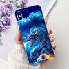 Para Capa de iPhone X XR XS Max Moda de Luxo Capa Pintada Capa de Silicone Macio Para iPhone XS Max iPhoneX iPhoneXR Capas Bolsas
