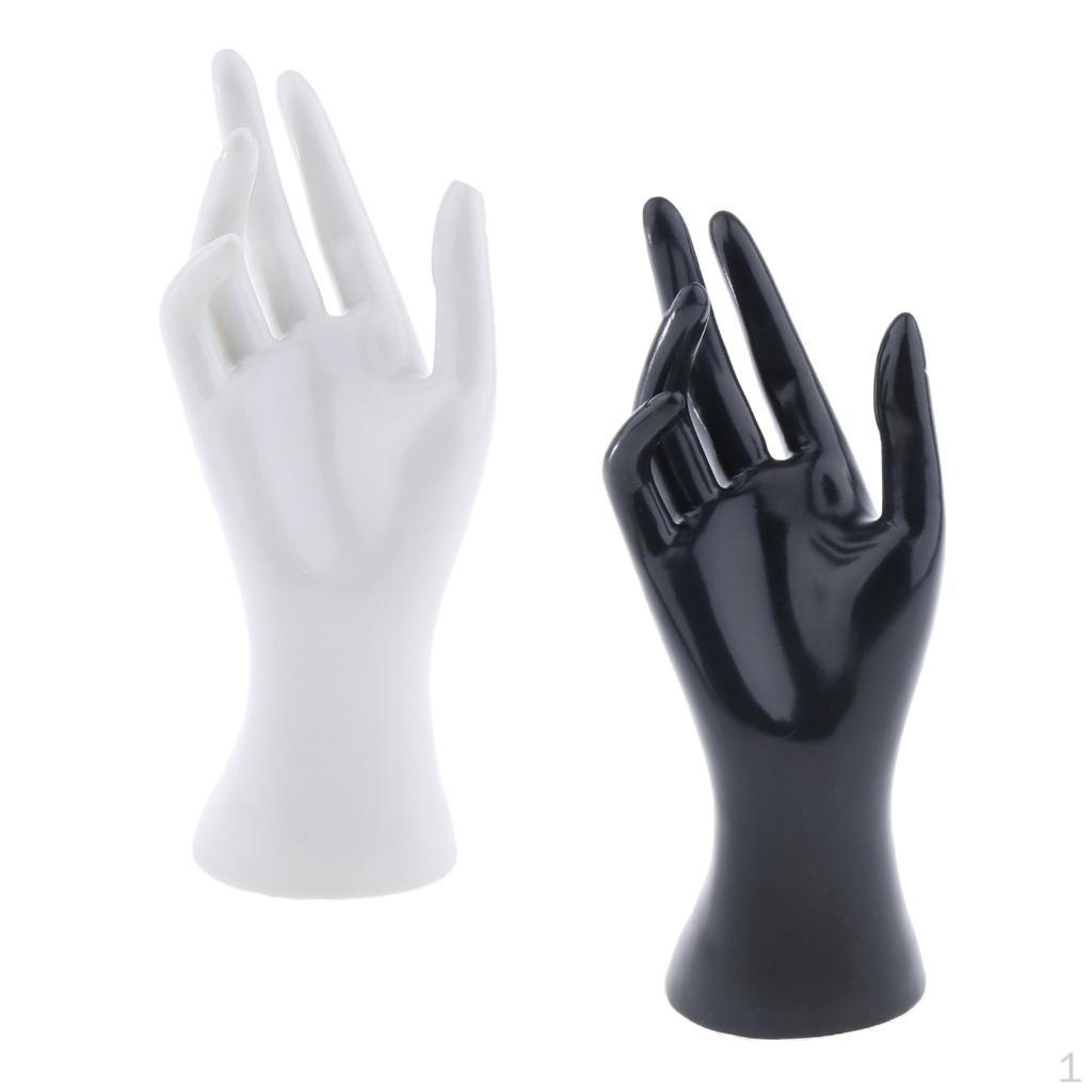 

Female Hand Jewelry Bracelet Ring Gloves Display Organizer Stand, Wear-resistant