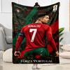 Cristiano Ronaldo 207 Blanket Comfortable Great for Seaside Picnics Bed Four Seasons Universal Modern Birthday Christmas Gift Blanket