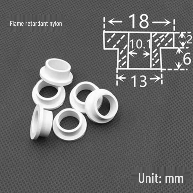 Nylon Wear-Resistant Insulating Step Washer Bolt Liner - Male-Female Screw Bushing