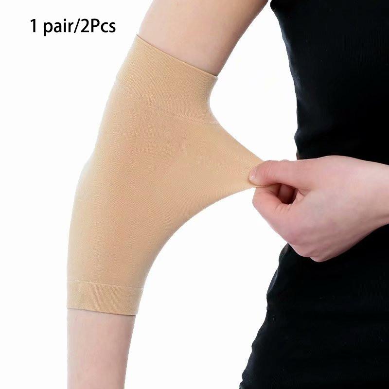 

1 Пара Компресійних Рукавів-Бандажів для Маскування Татуювань, Консилер для Передпліччя, Підтримка, Колір Шкіри, Догляд за Татуюваннями Після Нанесення, Захист від УФ-променів, Нарукавник тілесний