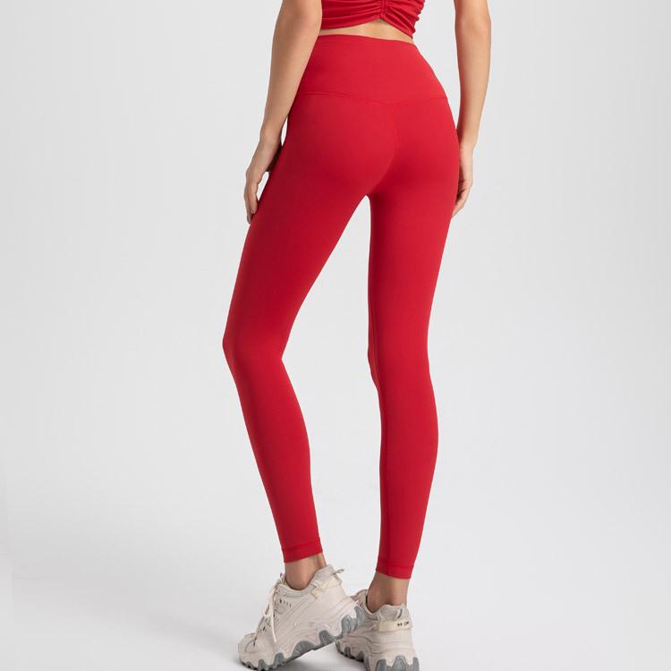 Vivid Yoga Leggings: High-End, Nude Feel, Hip-Lifting Activewear for Running & Fitness