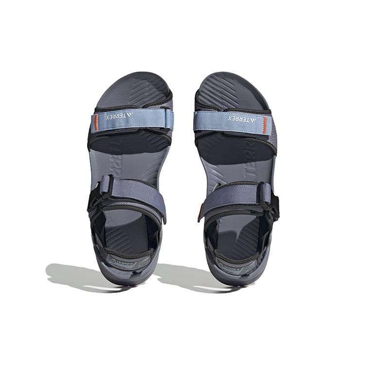 Jaunas Adidas Terrex Hydroterra sandales 'Pelēkas Zilas Oranžas' ID4271