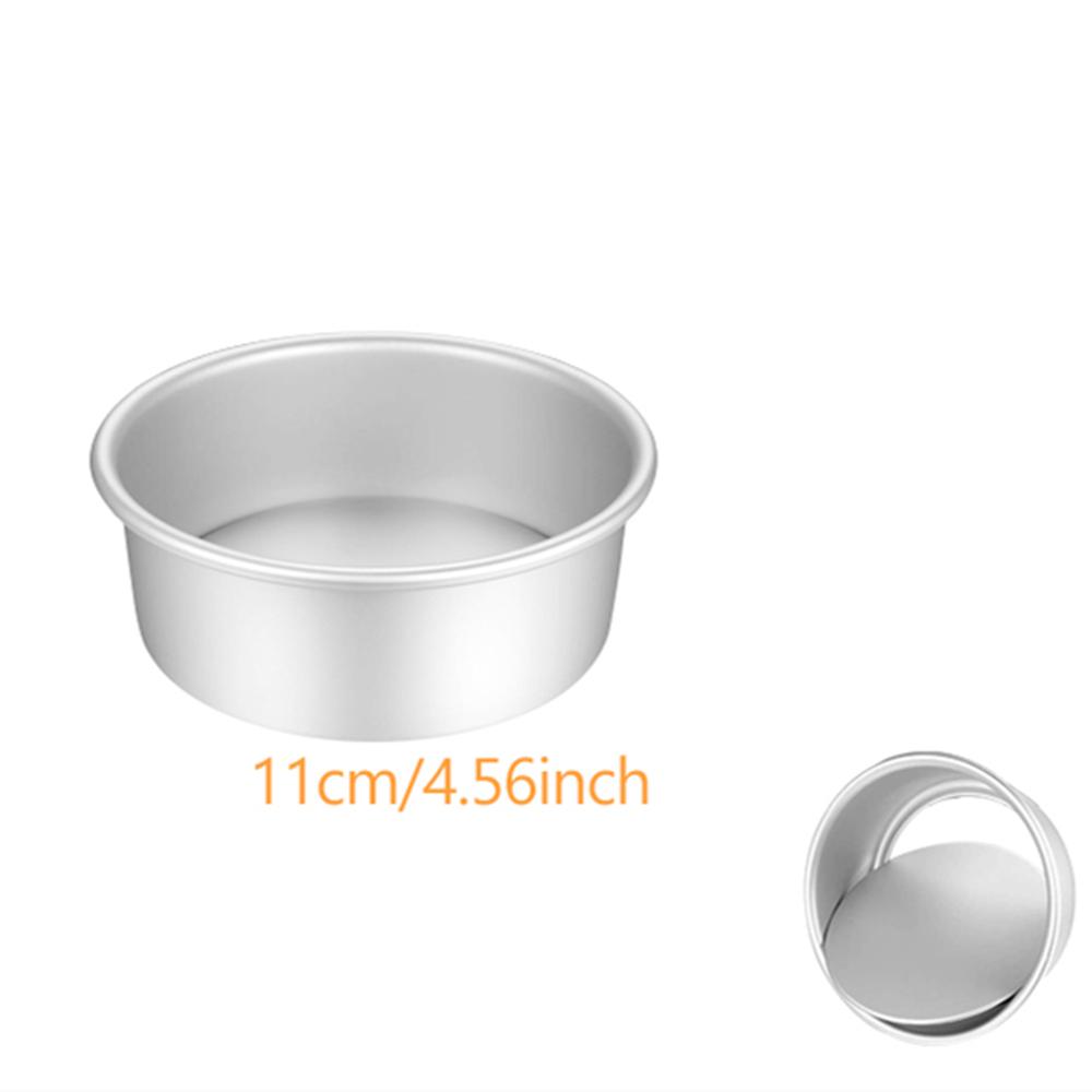 1/2/3 Pièces Moule à Gâteau Fond Amovible Couche 4 pouces Moules à Gâteau Pour la Cuisson Aluminium Rond Moule à Gâteau Moule à Cheesecake Outils de Cuisine