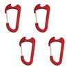 Compacts Aluminum Alloys Carabiner With Automatic Locking Latches And Opener Tool for Backpacks Essential