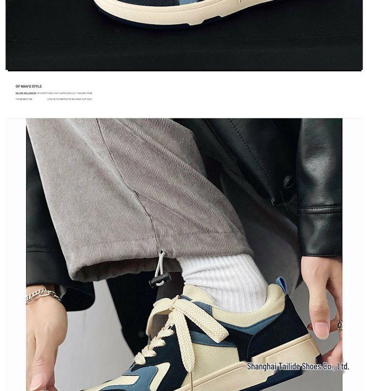 Men's Breathable Canvas Sneakers - 2025 Trendy Casual Korean Style Summer Shoes