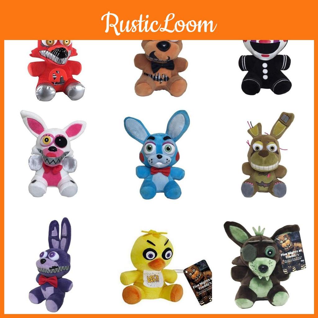 Five Nights At Freddy's Soft Plush Toy Adorable Stuffed Animals For Kids!
