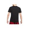 Jordan Jumpman Flight Basketball Sports Print Crew Neck Short Sleeve T-Shirt Men Tops Black DA9880-010