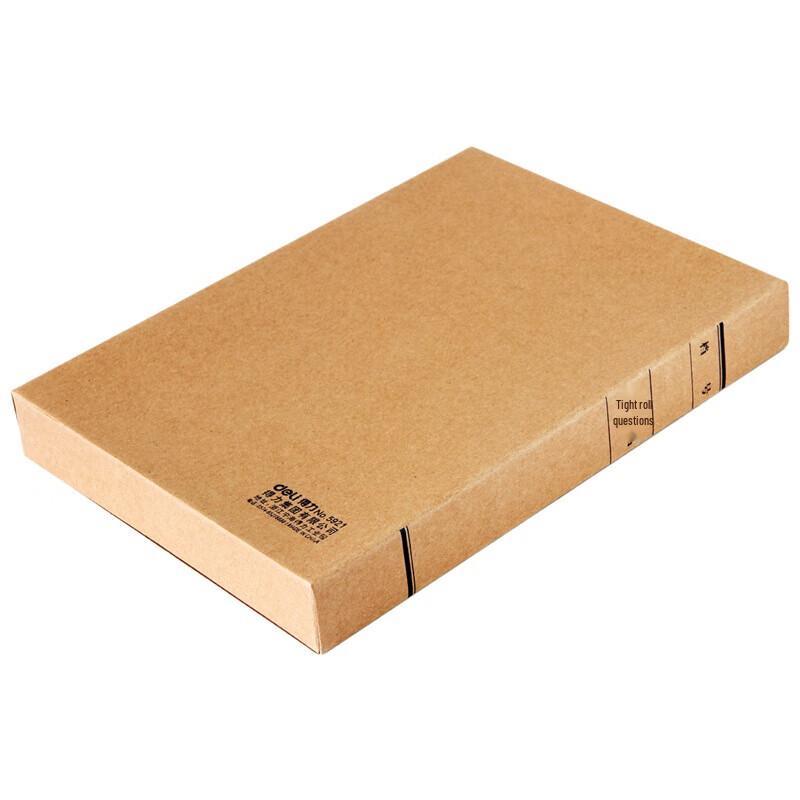 Deli 5921 A4 Kraft Archival Storage Box