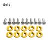 1/2set Scooter Fasteners Screws Handle Bar Screw Washers For Dualtron 1 2 3 Thunder Eagel Ultra Zero 9 Parts Car Screws