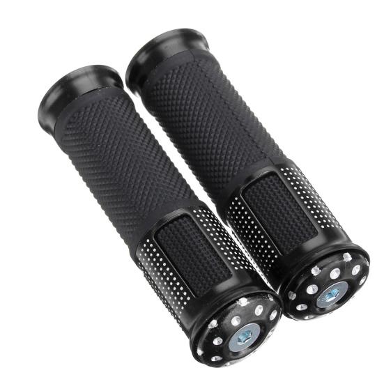 2Pcs Universal Motorcycle 22mm Handle Bar Hand Grips ATV for Honda Yamaha Suzuki