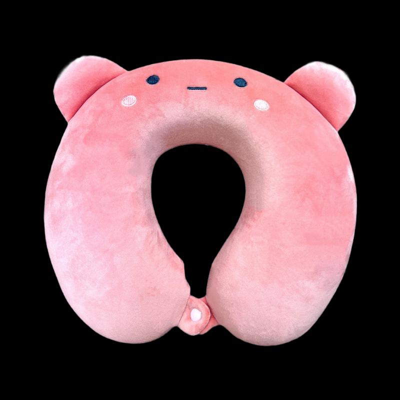 Cartoon Animal Memory Foam Travel U-shaped Neck Pillow