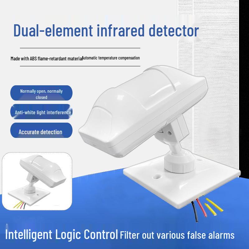 Dual-Tech PIR Microwave Intrusion Detector for Hotels & Offices Infrared Microwave Dual-tech Detector