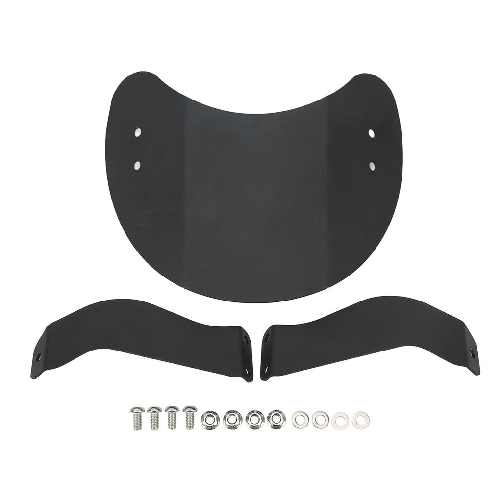 Scheinwerfer Windabweiser Edelstahl Windschutzscheibe Luftstromabweiser Ersatz für CMX300