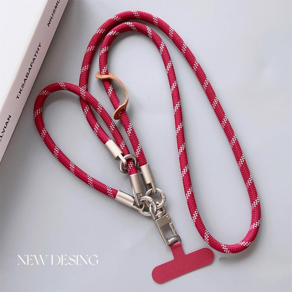 3-in-1 Mobile Phone Lanyard, Multi-functional Removable and Adjustable Multi-purpose Strap, Hand-woven Strong Crossbody
