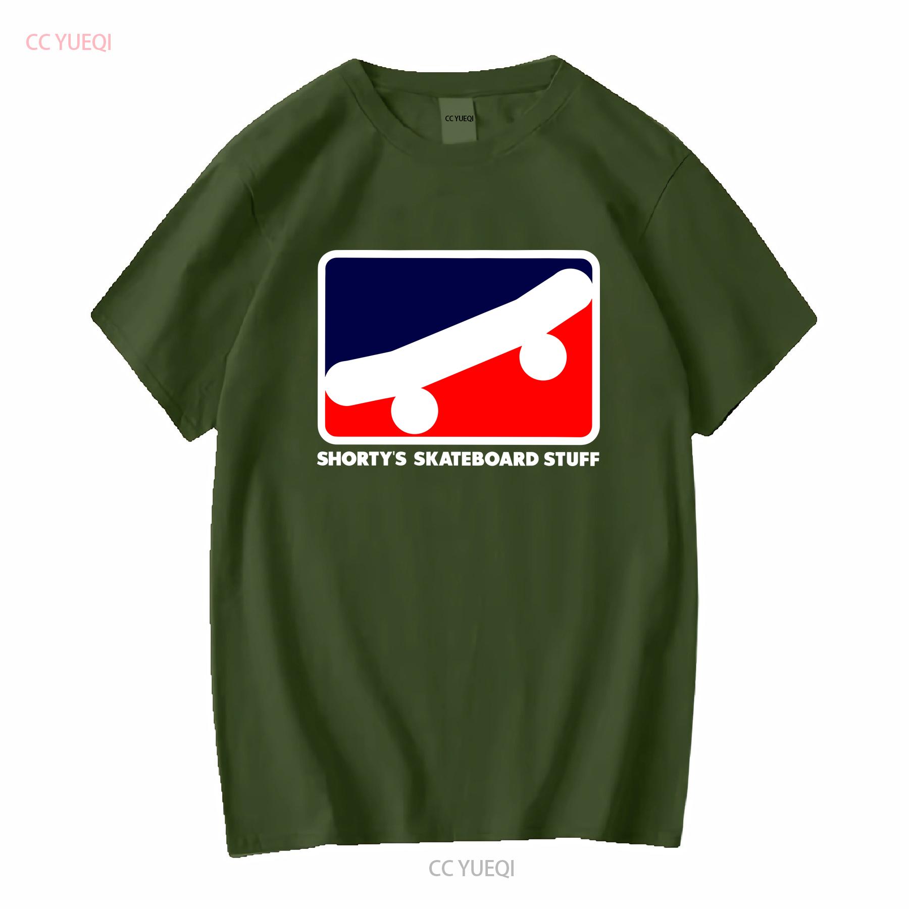 

Shortys Skateboard Stuff Classic T Shirt vintage Washed Slightly Comfortable Soft streetwear Stretched Unisex designer clothes L