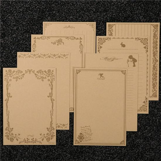 Retro Airmail Envelope & Postcard Set: Perfect for DIY Greeting Cards & Gifts