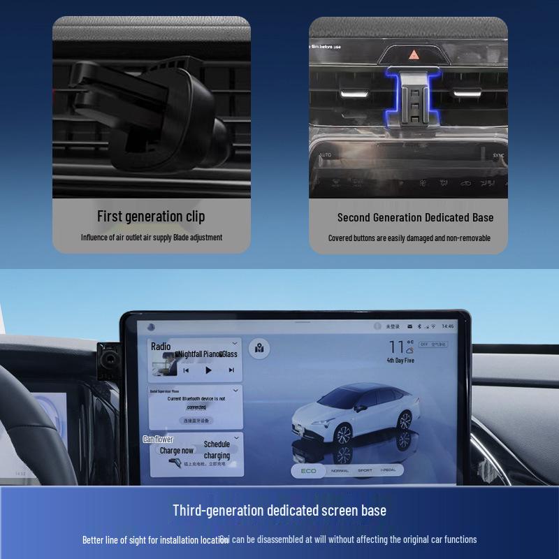 AION Y/S/V/PLUS/MAX Yingku LX Phone Car Mount & Screen Navigation Interior Accessory