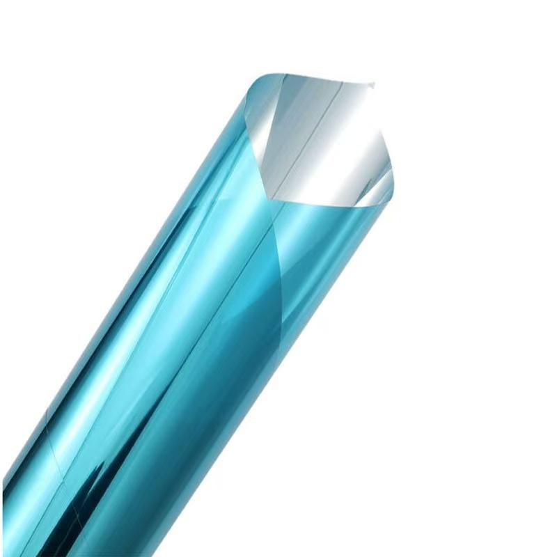 50x100cm Static Cling Window Tint One Way Daytime Privacy Film UV Blocking Heat Control Anti-Reflective for Home/Office Windows