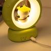 USB Charging Rabbit Cat Night Light Soft Light Eye Protection Moon Cat Light Adjustable Brightness Decorative