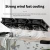 FishTank Clip on Cooling Fan Water Plant Cooling Temperature Control Aquarium Chiller Cooling Fan Adjustable