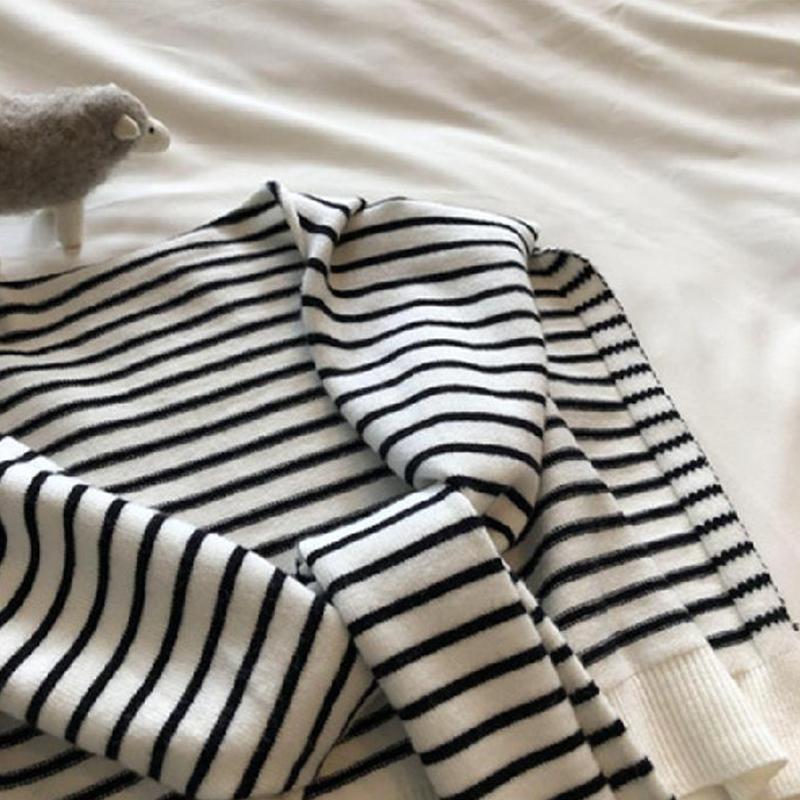 Damenbluse Schultern Koreanischer Stil Gestrickter Schal Falscher Kragen Umhang Geknoteter Schal Streifen Nackenschutz Schal Kleidung Dekoration