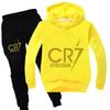 Children's Sportswear Set: Hoodie & Pants (3-12 Years) - Boys' 2-Piece Football Outfit for Spring & Autumn