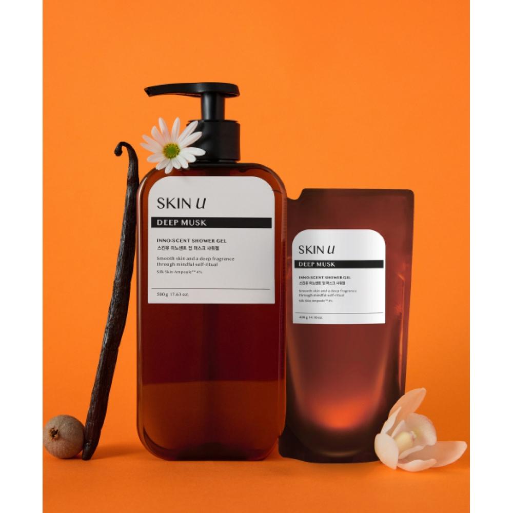 Skin U Innocent Deep mUsk Shower Gel 500g Original Item+400g Refill Plan NONE