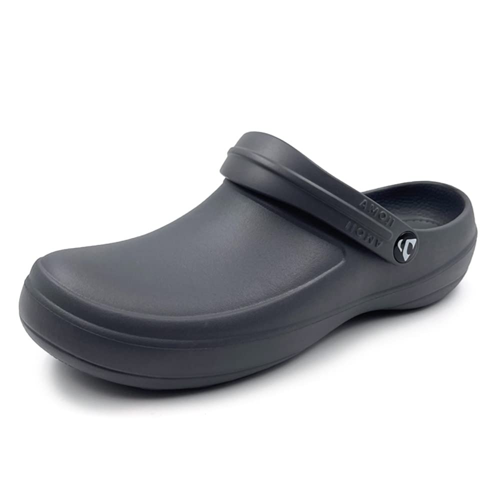 Amozi Work Chef Suitable for and WK203 Size Men's Sandals, Women's Clogs, Doctors' Shoes, Shoes, Women's Sandals, Non-Slip, Waterproof, Non-Slip,