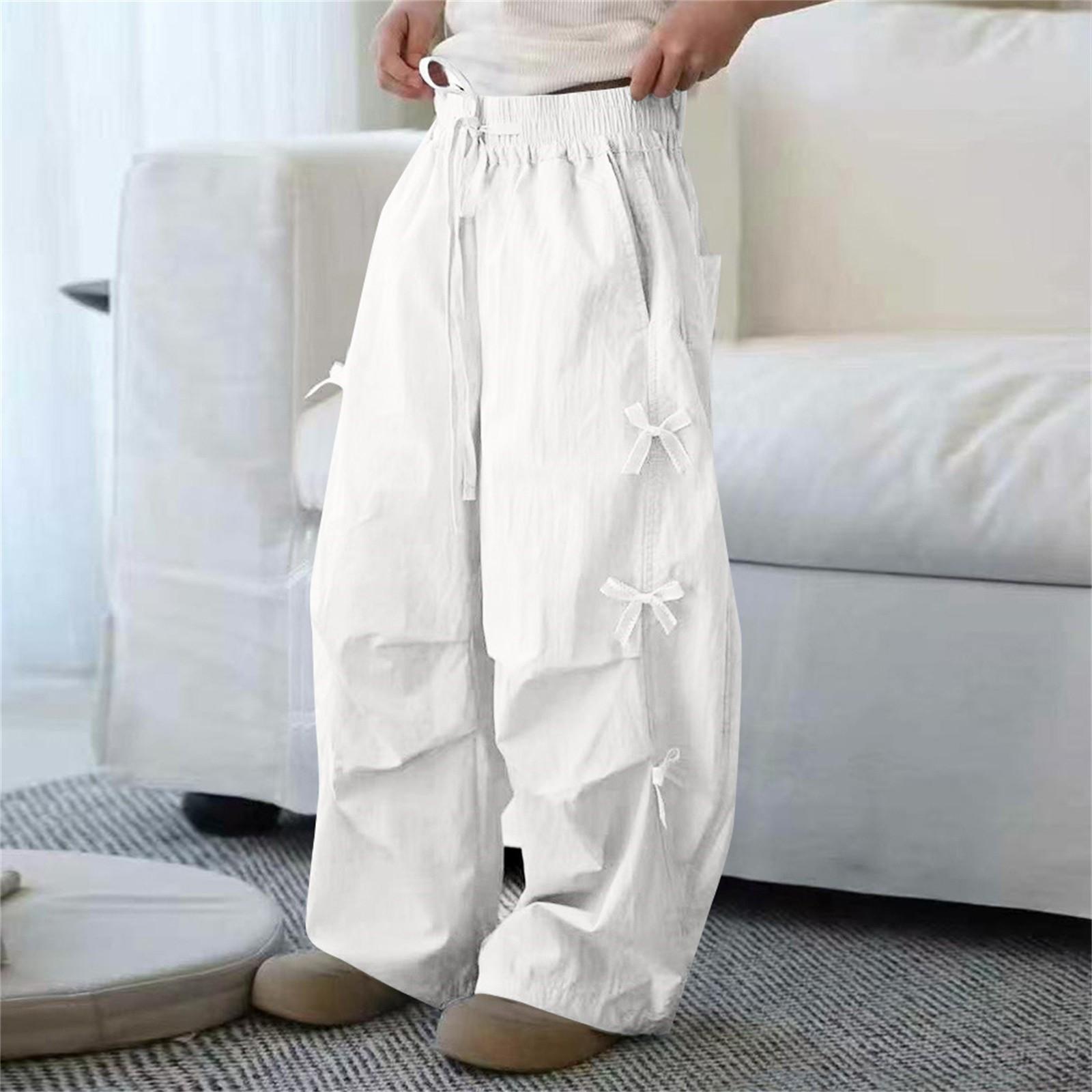 

Летние повседневные и легкие брюки-десантники для мужчин и девочек 170 белый