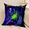 MMegadeths Heavy Metal Band Cushion Cover Silky Short Plush Invisible Zipper Dustproof Sofa Pillow Case For Home Decor