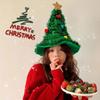 Green Christmas Hat Holiday Costume Accessory for Party Home Events Xmas Decoration Photo Props Santa Hat Red New Year