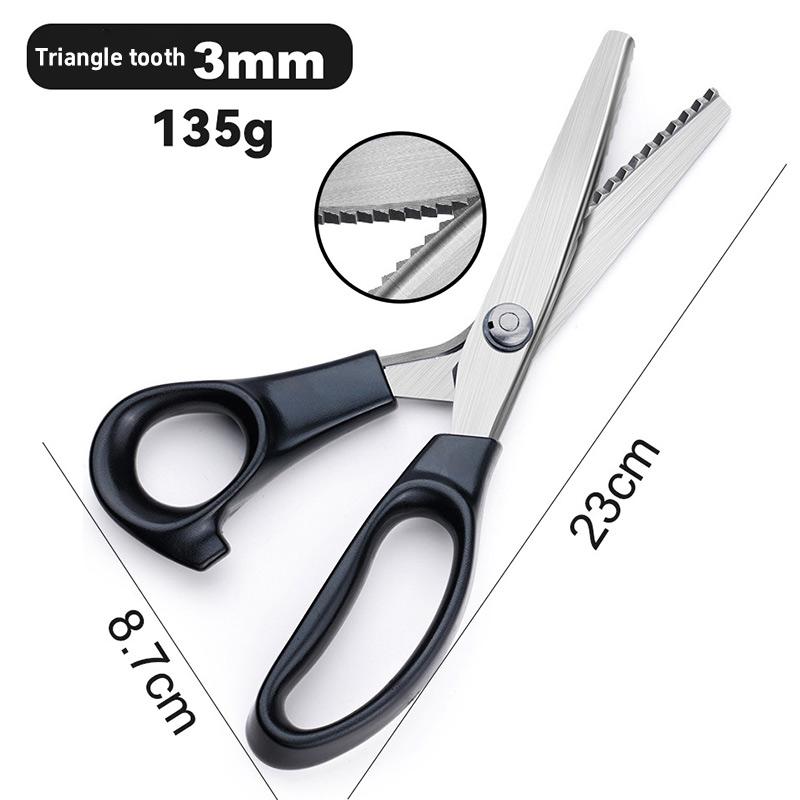 Terzi Makası Zikzak Makası Dikiş Kesme Testereli Dantel Makası Dikiş Aksesuarları Kumaş Makası Kendin Yap Dikiş Aleti