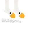 1 Pair Cartoon Goose Socks Moisture Wicking Breathable Cotton Mid-calf Stretch Men Women Animal Print Socks Sports Casual Crew Socks