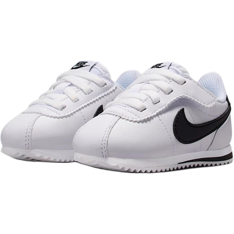 Nike Cortez Easy On Comfortable Fashion Trendy Low Top Walking Shoes Baby sneakers White Black IH7657-105