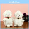 Creative Bell Sheep Plush Doll Keychain Cute Lamb Design Adorable Backpack Decoration