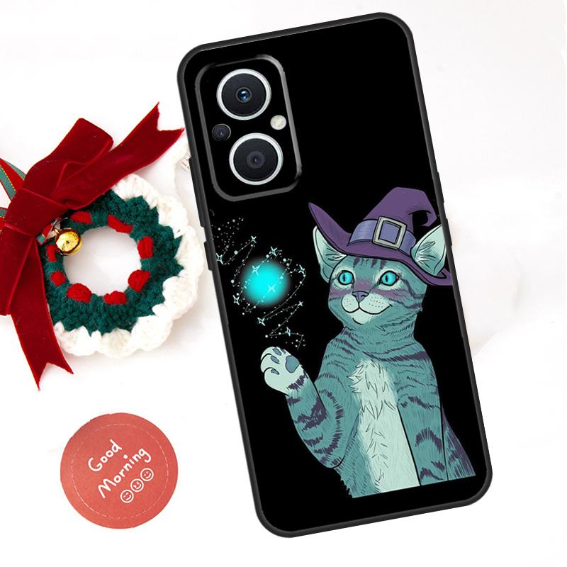 Magic Cat The Witches Funda For OPPO Reno 14 F 13F 12F 11F 10 11 12 13 Pro 7 8 Lite OPPO Find X5 X6 X8 X9 Pro Case